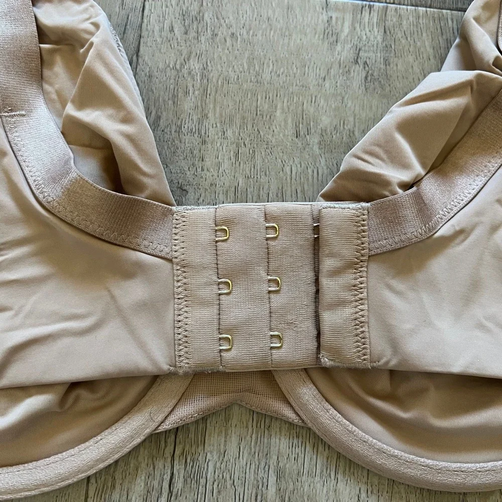 ThirdLove 24/7 Unlined Classic Bra Nude Microfiber Underwire 38C RN139833